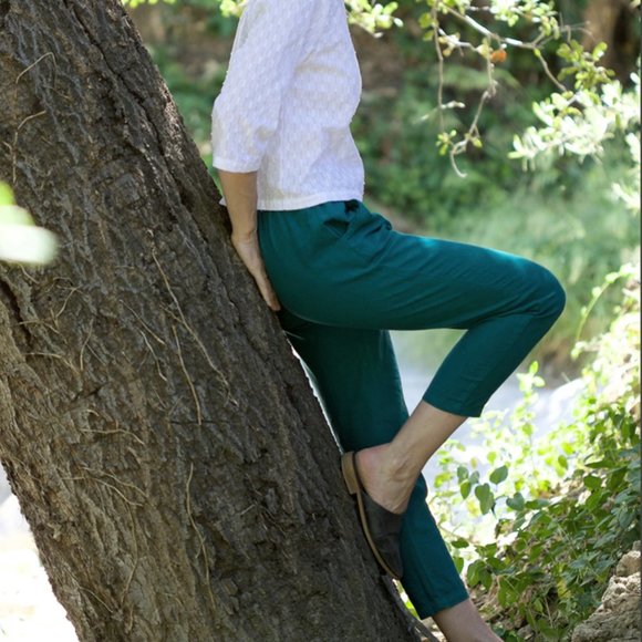 Me & Arrow - Slim Pant - Teal - Sz. XS - Picture 1 of 9